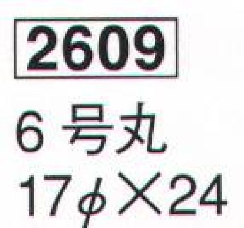 鈴木提灯 2609 提灯 ギオン・ダンゴ（洋紙・印刷物） 6号丸  サイズ／スペック